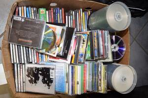 CD-skivor parti