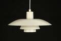 Poul Henningsen. PH4 pendel, hvid