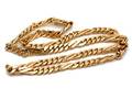 Halskedja 18K 54,5cm