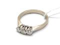 Ring vitguld 18K