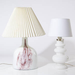 Bordslampor 1900-talets andra hälft