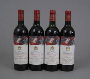 4 fl. Château Mouton Rothschild 1985. 4