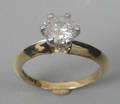 Solitairering. Ca. 1.00 ct