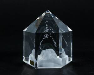 Bertil Vallien för Kosta Boda, Glasskulptur i helkristall