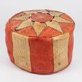 PUFF, skinn, orientlisk, 1900-tal