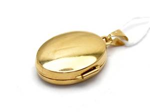 Medaljong 18K 1,6g
