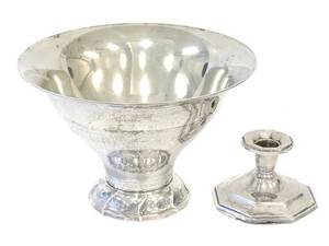 Parti silver, graverat