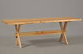 Langbord af douglas-planker, udstillingsmodel
