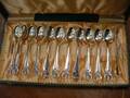 Kaffeskedar, Silver