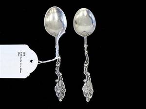 Kaffeskedar, två st