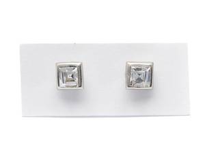 Örhängen vitguld 18K