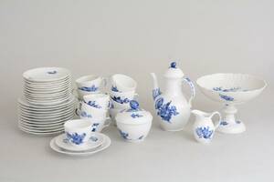 Kaffeservisdelar, Blå Blomst, Royal Copenhagen