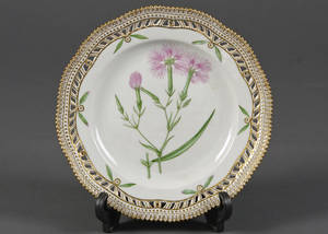 Kgl. P. Flora Danica tallerken, nr. 203554