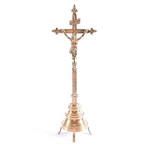 KRUCIFIX, brons, 1700-tal.