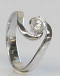 Brillantring, ca. 0.28 ct.