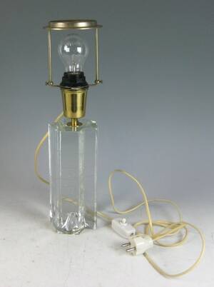 Tischlampe aus den 70er Jahren. 