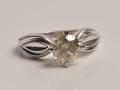 Klassisk solitairering, brillant ca. 1,10 ct