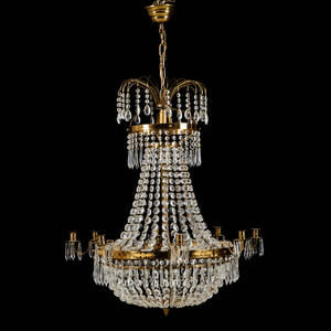 Ljuskrona med prismor