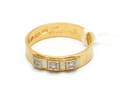 Ring 18K graverad