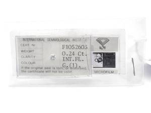 Diamant ca0,24ct bruten