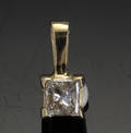Diamant vedhæng, ca. 0.22 ct