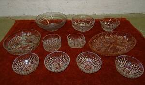 Glasskålar olika storlekar H153