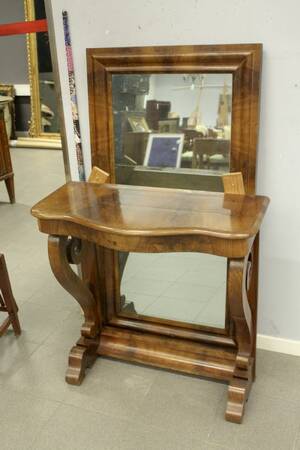Spegel  väggbord, 1800-tal