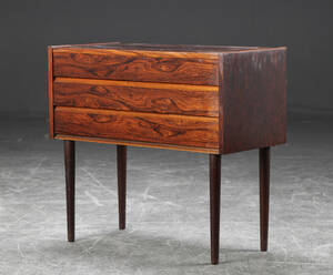 Lille kommode, palisander, 1950erne