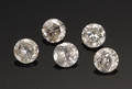 Parti uindfattede diamanter, ca. 1.25 ct 5