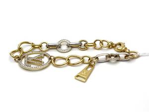 Armband 18K tvåfärgat