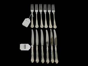 Silverbestick Sachsisk 12