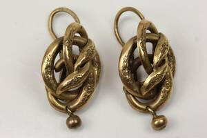 ÖRHÄNGEN, ett par, guld, 14 k, 9,6 g