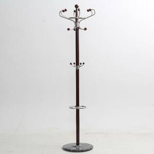 TAMBURMAJOR. Stenplatta och träkromad metall