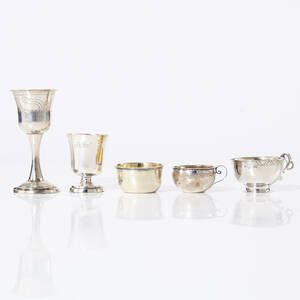 Supkoppar silver 1800-tal
