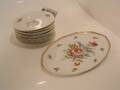 Assietter, 1 st. rosenthal   bricka