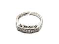 Ring vitguld 18K