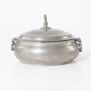Grötskål tenn 1800-tal 
