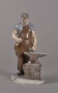 BG - smed i porcelæn - nr. 2225 1. sort.