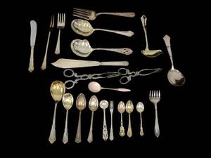 Parti bestick nysilver