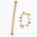 Armband 2 st 18 k guld 