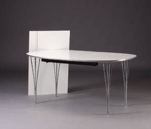 Piet Hein Bruno Mathsson. Super Ellipse spisebord 3 Denne vare er sat til omsalg under nyt varenummer 4354873