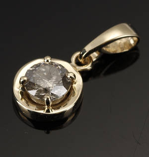 Diamantvedhæng, ca. 0.70 ct