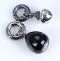 Ole Lynggaard. Sweet Drops-charm i sterlingsølv og onyx med brillant samt mini Dew Drops-charm i sterlingsølv 2 Denne vare er sat til omsalg under nyt varenummer 4160044