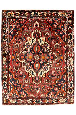 Persisk Bakhtiari tæppe, 206 x 150 cm.