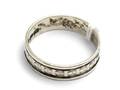 Ring silver graverad