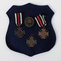 MEDALJER, 4 st, Hederskorset 1914-1918 samt Sårad i strid, Tyskland