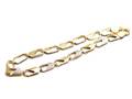 Armband tvåfärgat 14K