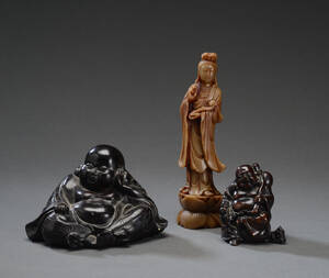 Tre figurer af voks, 1900-tallets 2. halvdel 3