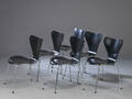 Arne Jacobsen. Seks Syver-stole, Model 3107 6