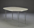 Piet Hein  Bruno Mathsson. Super Ellipse spisebord  Denne vare er sat til omsalg under nyt varenummer 4576852